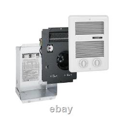 1,300/975 Watt Forced Electric Heater Timer Bath In-Wall Fan 240/208 Volt