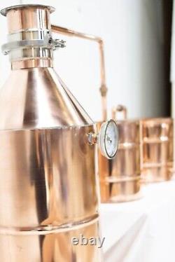 10 Gallon Wide Body Copper Moonshine Still Kit from Vengeance Stills