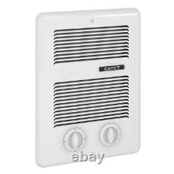 120/240-Volt 1,000-Watt Com-Pak Bath In-Wall Fan-Forced Electric Heater in White