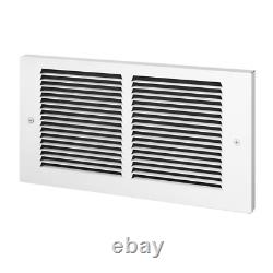 120-Volt 500/1000/1500-Watt Register In-Wall Fan-Forced Electric Heater in White