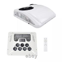 12V RV Air Conditioner Electric Rooftop AC Unit Heat&Cool Fit Trailer Motorhome