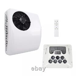 12V RV Air Conditioner Electric Rooftop AC Unit Heat&Cool Fit Trailer Motorhome