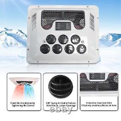 12V RV Air Conditioner Electric Rooftop AC Unit fit Motorhome Trailer Heat&Cool