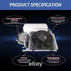 12V Rooftop RV Air Conditioner Electric Heat & Cool AC Unit US Fit RV motorhome