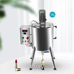 15L Heating Mixing Filling Machine Stirring Tank Liquid Paste Lipstick Filler