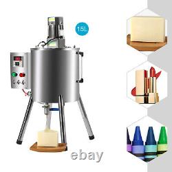 15L Heating Mixing Filling Machine Stirring Tank Liquid Paste Lipstick Filler