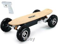 1600 Watt Dirt Electric Skateboard With Dual Motors 36 Volt Battery