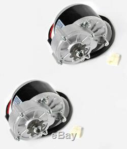 2 (Two) 250 Watt Mid Drive Gear Front Mount 24 Volt electric motor ebike Bicycle