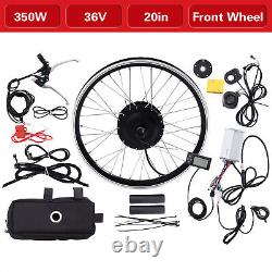 20 inch Front Wheel Electric Bicycle Hub Motor Conversion Kit 350Watt 36Volt New