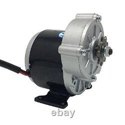24 Volt 350 Watt My1016z3 Gear Reduction Electric Motor With 9 Tooth Sprocket
