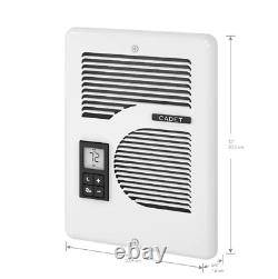240/208/120-volt 1,600/1,500/1,000-watt In-wall Fan-forced Electric Heater NEW