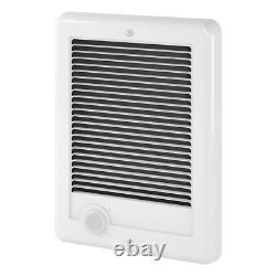 240-Volt 1,500-Watt Com-Pak In-Wall Fan-Forced Electric Heater in White