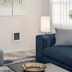 240-Volt 1,500-Watt Com-Pak In-Wall Fan-Forced Electric Heater in White