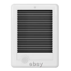 240-Volt 1,500-Watt Com-Pak In-Wall Fan-Forced Electric Heater in White