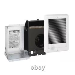 240-Volt 2,000-Watt Com-Pak In-Wall Fan-Forced Electric Heater in White