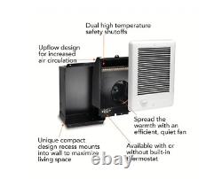 240-volt 2,000-watt Com-Pak Fan-forced Electric Heater in WithThermostat NEW
