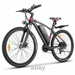 27.5'' Electric Bike, 500W 48V Mountain Bicycle for Adults 21 Speed City Ebike