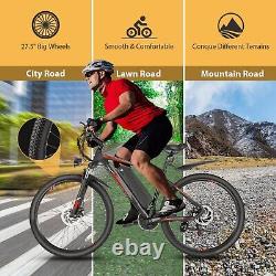 27.5 Electric Bike, 500W Electric Bicycles for Adults Ebike 48V Mountain Bikes&