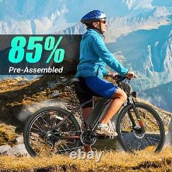 27.5 Electric Bike, 500W Electric Bicycles for Adults Ebike 48V Mountain Bikes&