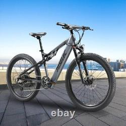 27.5'' Electric Mountain Bicycle 750W Peak BaFang Motor Fat Tire Beach ebike NEW
