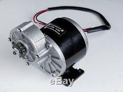 350 Watt 24 Volt electric motor kit f GoKart gear 1/2 w Batteries & Controller