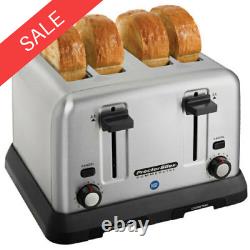 4 Slice 1,750 Watt Commercial Restaurant NSF Electric Toaster 120 Volt Home Slot