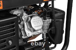 4750-Watt 120-Volt/240-Volt Dual Fuel Electric Start Portable Generator Wheel