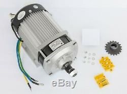 48 Volt 1200 Watt Electric GoKart Brushless Motor Gear 585-600 RPM w Controller