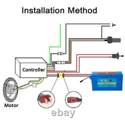 48V 20AH Li-ion Battery Pack? 1500W EBike Scooter Electric Bicycles Motor 13s7p