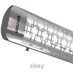 5000 Watt Electric Infrared Dual Element Heater-240 Voltage-Stainless Steel