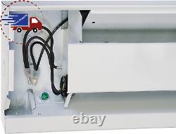 60 In. Electric Baseboard Heater 240/208 Volt, 1250/937 Watt, White