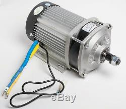 60 Volt 1500 Watt Electric GoKart Brushless Motor Gear 585-600 RPM BM1424ZXF