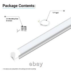 8ft LED T8 Integrated Tube Light 60W V Shape 5000K Frosted-led Tube for Shopmart