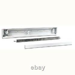 96 in. 2,000/2,500-watt 240-volt electric baseboard heater in white