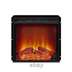 Altra Electric Fireplace Insert Silver Frame 18 1400 Watt 120 Volt F18V66L