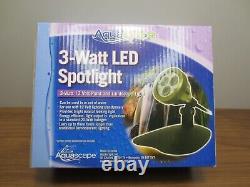 Aquascape 98927 3-watt 12-Volt LED Spotlight Pool & Pond New in box