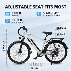 Axiniu 750W Ebike 26 Electric Bike Bicycle For Adults Commuter City E-bike