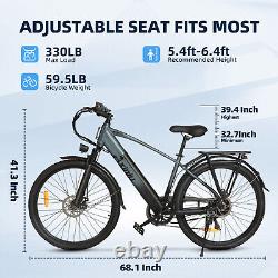 Axiniu 750W Ebike 26 Electric Bike Bicycle For Adults Commuter City E-bike