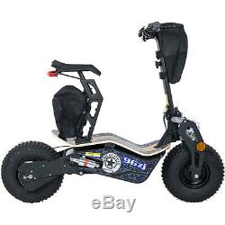 BIG Wheel Electric Scooter 1600 watt Motor 48 volt Battery Seat MT-Mad-1600 Blue