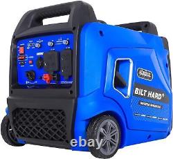 BILT HARD 5500 Watt, 224cc Quiet Inverter Generator Portable with Electric Start