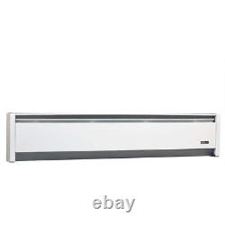 Baseboard Heater Electric SoftHeat Hydronic 59 in. 240/208-Volt 1,000/750-Watt