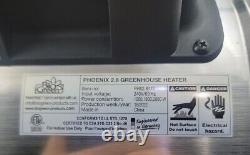 Bio Green Phoenix 2.8 Greenhouse Heater 2800 Watts 240 VOLTS