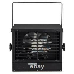 Black 5000 Watt 240 Volt Electric Garage Heater Rugged Light Utility Warmer