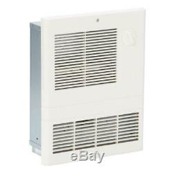 Broan Electric Wall Heater 1000-Watt 120/240-Volt High Capacity Fan-Forced White