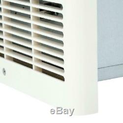 Broan Electric Wall Heater 1000-Watt 120/240-Volt High Capacity Fan-Forced White