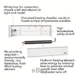 CADET SoftHeat 47 in. 750-Watt 240-Volt Hydronic Electric Baseboard Heater