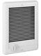 Cadet 240 Volts 1,500-watt Fan-forced Electric Heater in White with Thermostat