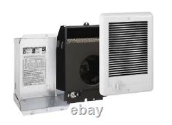 Cadet 240 Volts 1,500-watt Fan-forced Electric Heater in White with Thermostat