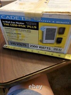 Cadet Com-Pak 2000-Watt 240-Volt Electric, In Wall fan Heater