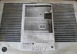 Cadet Com-pac Twin In-wall Electric Heater 3,000 Watts, 240 Volts, Cstc302tw